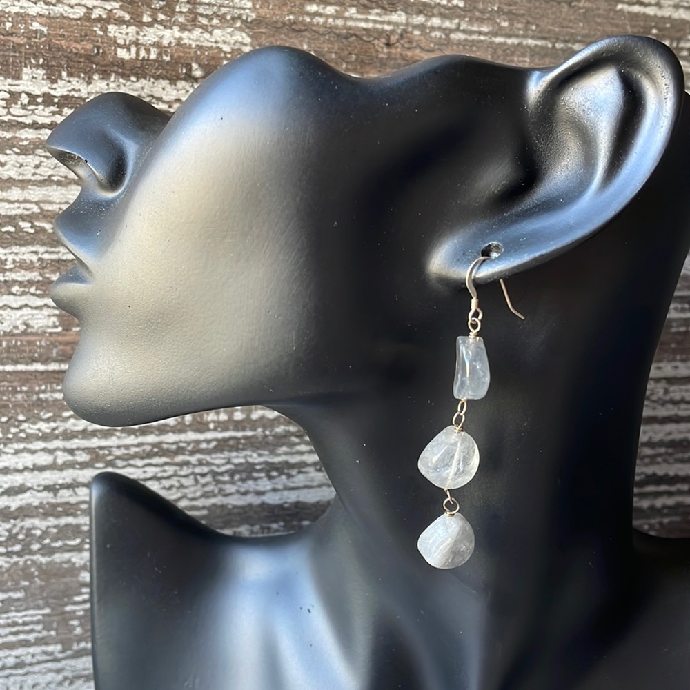 Smoky Quartz Dangle Earrings
